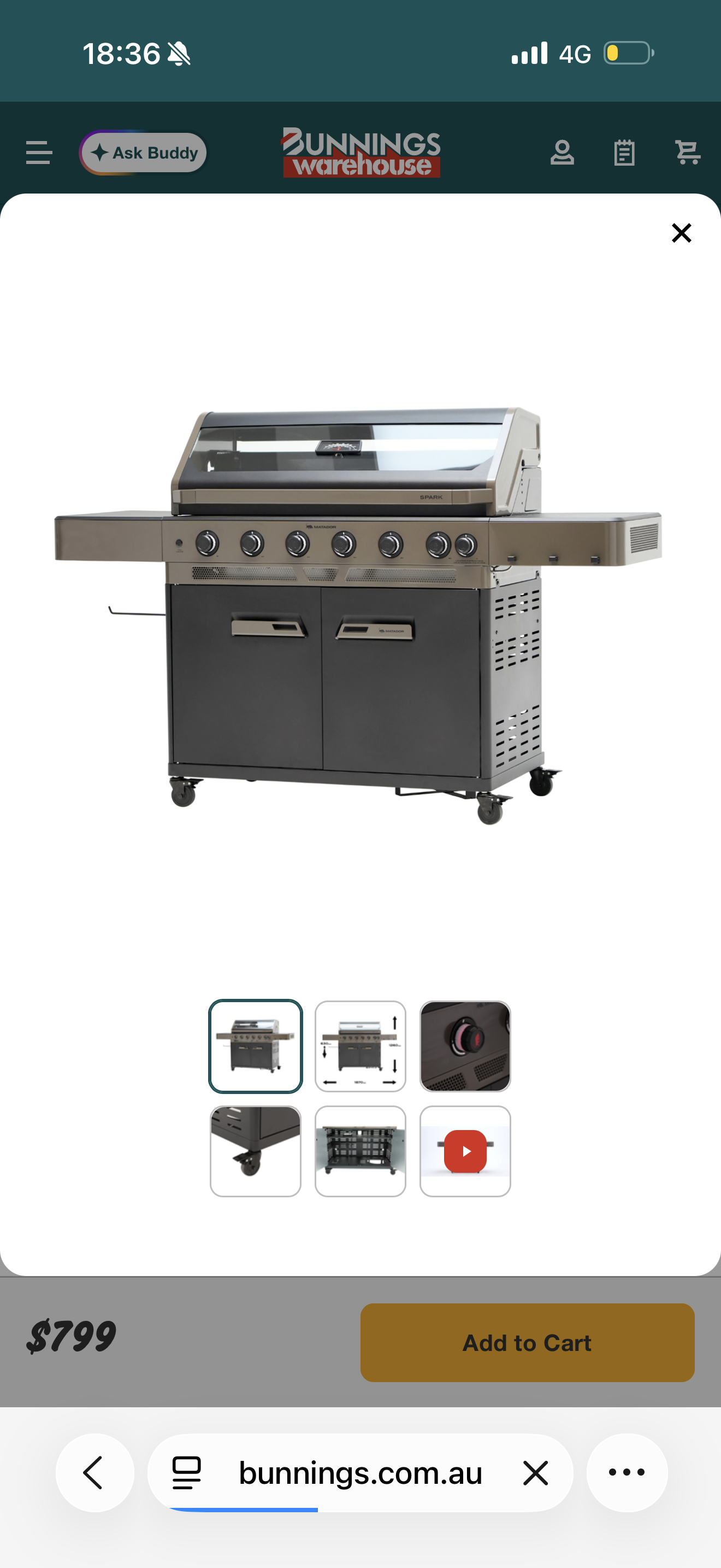 Bbq griller machine